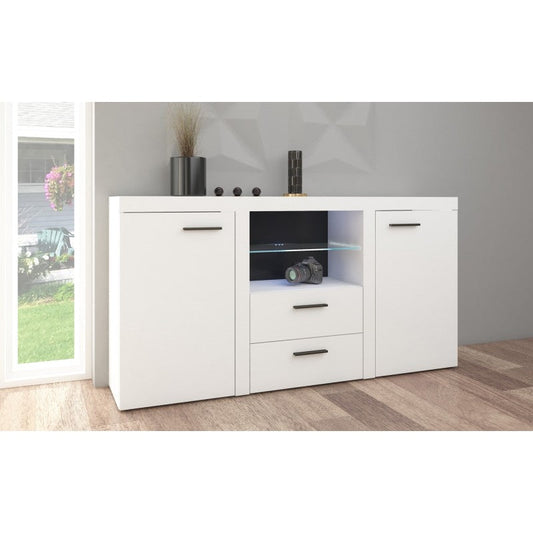 SIDEBOARD ROMA WHITE 156CM
