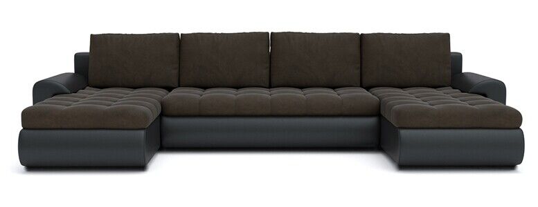 CORNER SOFA BED PRADO U TRINITY 08/1114 300CM / SPRINGS + FOAM EASY CLEAN FABRIC