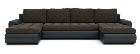 CORNER SOFA BED PRADO U TRINITY 08/1114 300CM / SPRINGS + FOAM EASY CLEAN FABRIC