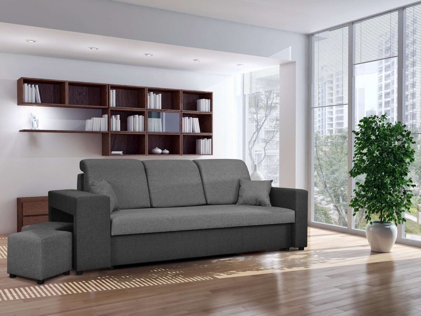 SOFA BED BALI 236CM / BONELL SPRINGS + FOAM