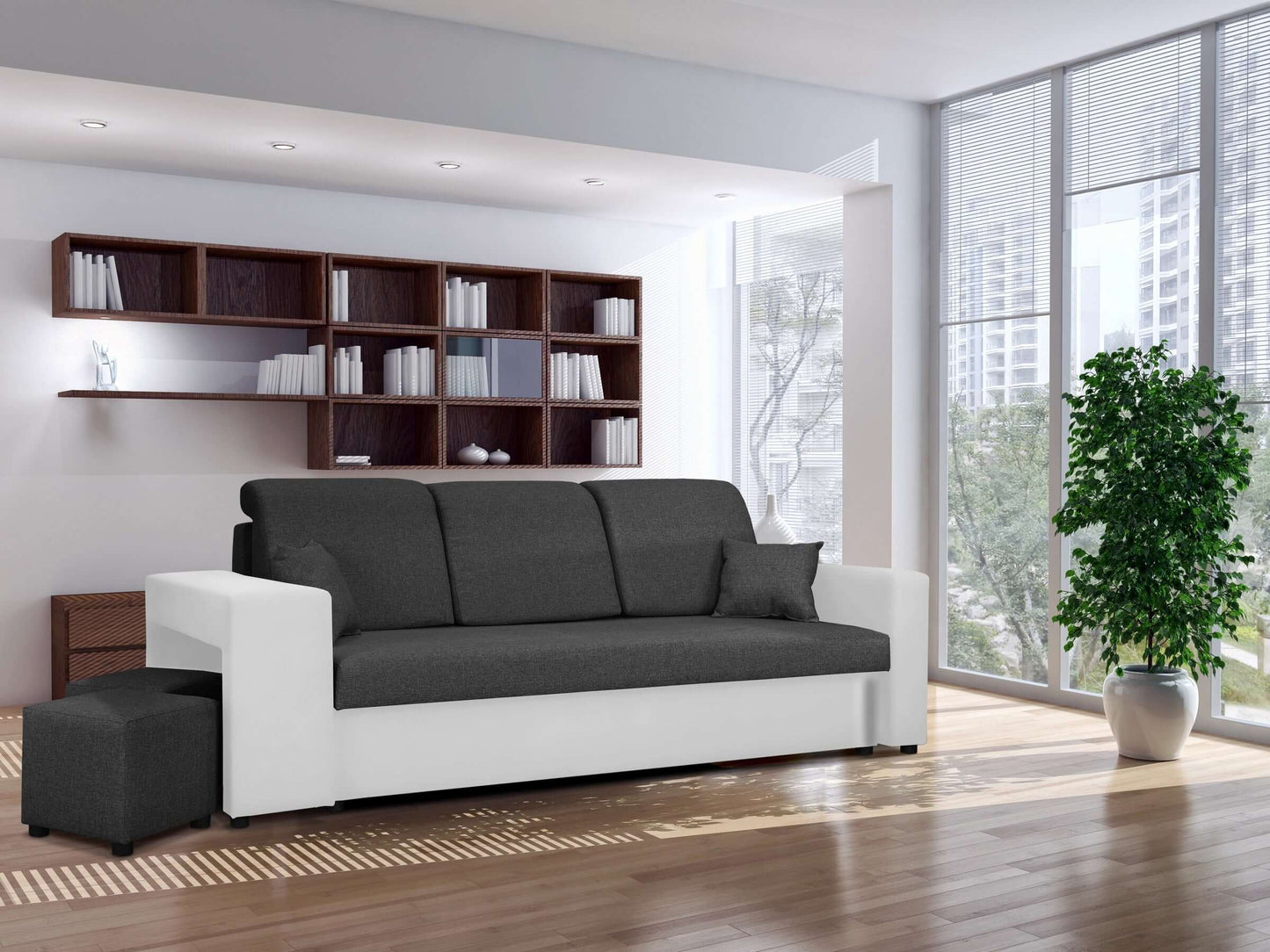 SOFA BED BALI 236CM / BONELL SPRINGS + FOAM