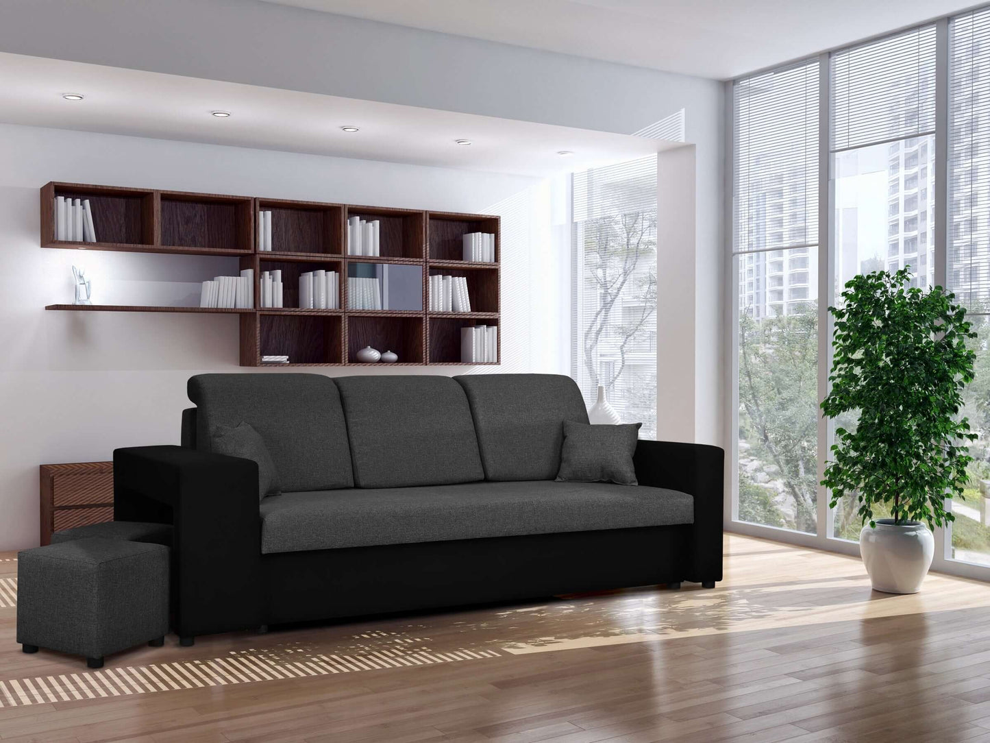 SOFA BED BALI 236CM / BONELL SPRINGS + FOAM