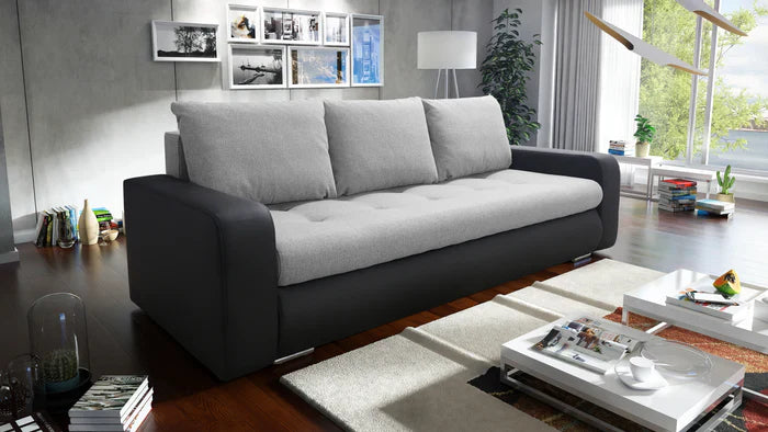SOFA BED DAVY 228CM INARI 91 / MADRYT 9100 / BONELL SPRINGS + FOAM