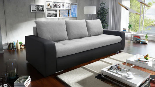 SOFA BED DAVY 228CM INARI 91 / MADRYT 9100 / BONELL SPRINGS + FOAM