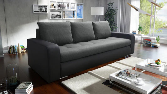 SOFA BED DAVY 228CM INARI 96 / MADRYT 9100 / BONELL SPRINGS + FOAM