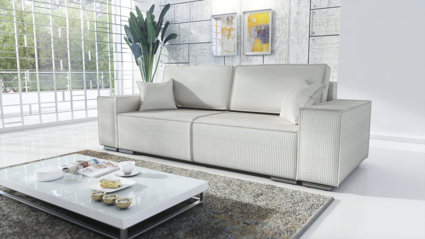 SOFA BED FIORD POSO 100 250cm / SPRINGS + FOAM