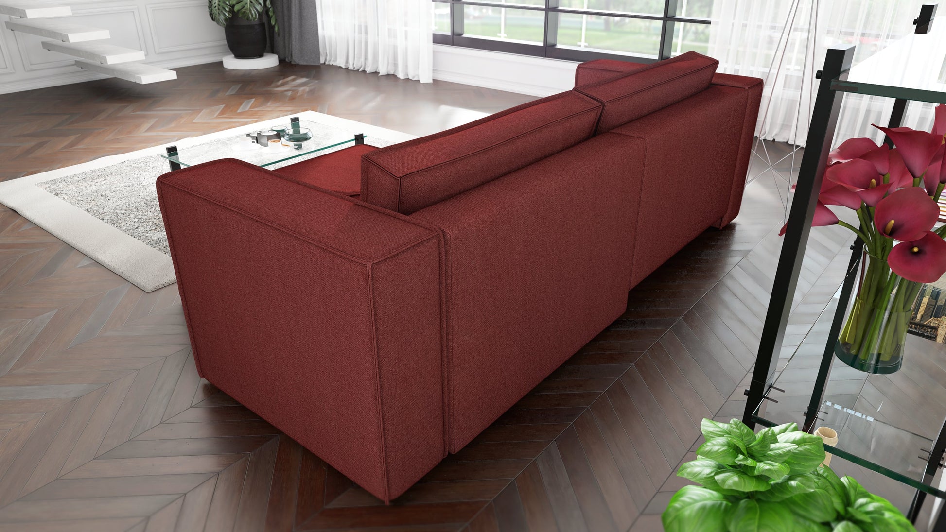 CORNER SOFA BED OTTO VOGUE 255CM UNIVERSAL CORNER