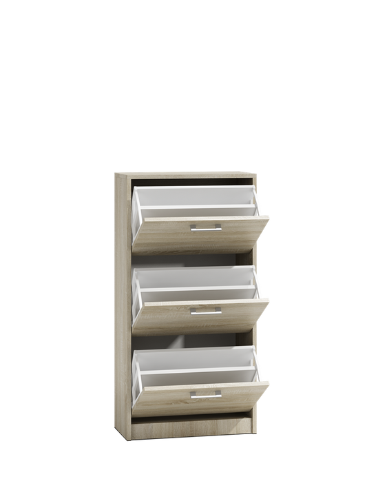 PAULA SHOE CABINET - SONOMA 116CM X 60CM