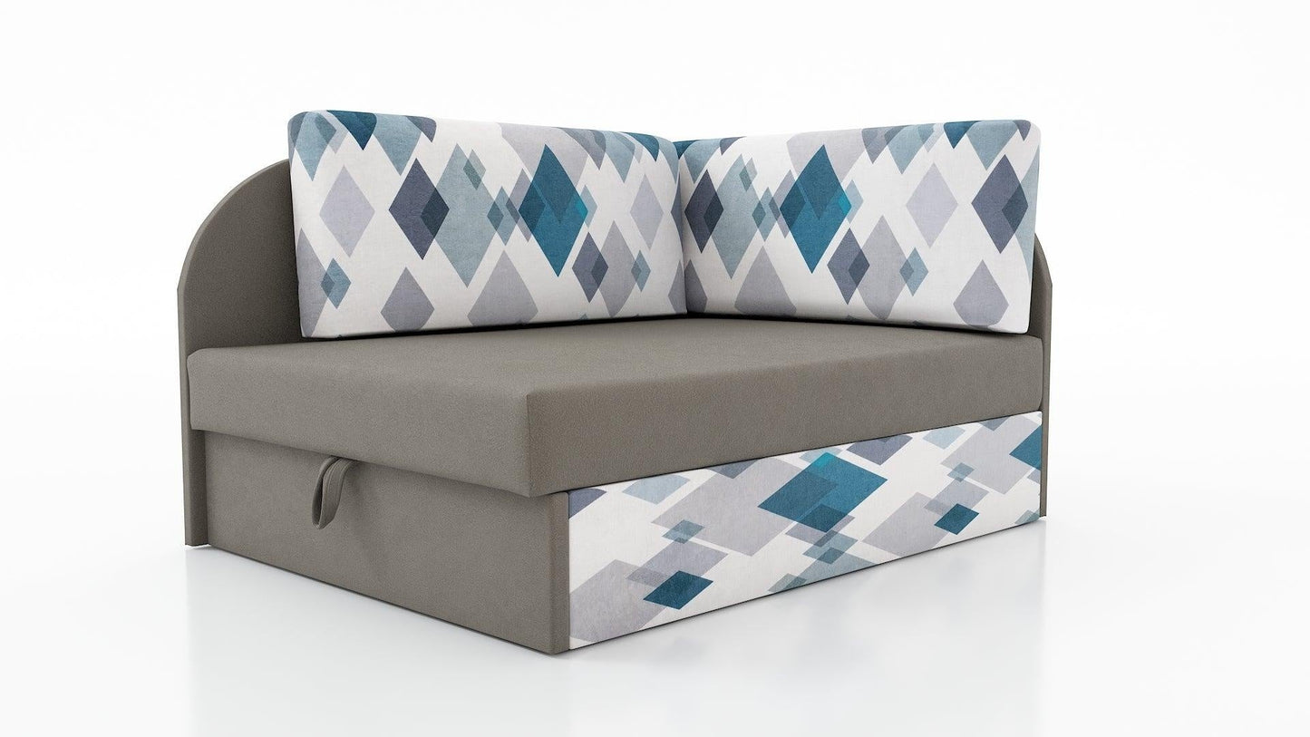 UNIVERSAL CORNER SOFA BED KUBUS CUBE Children room CHOICE OF COLORS