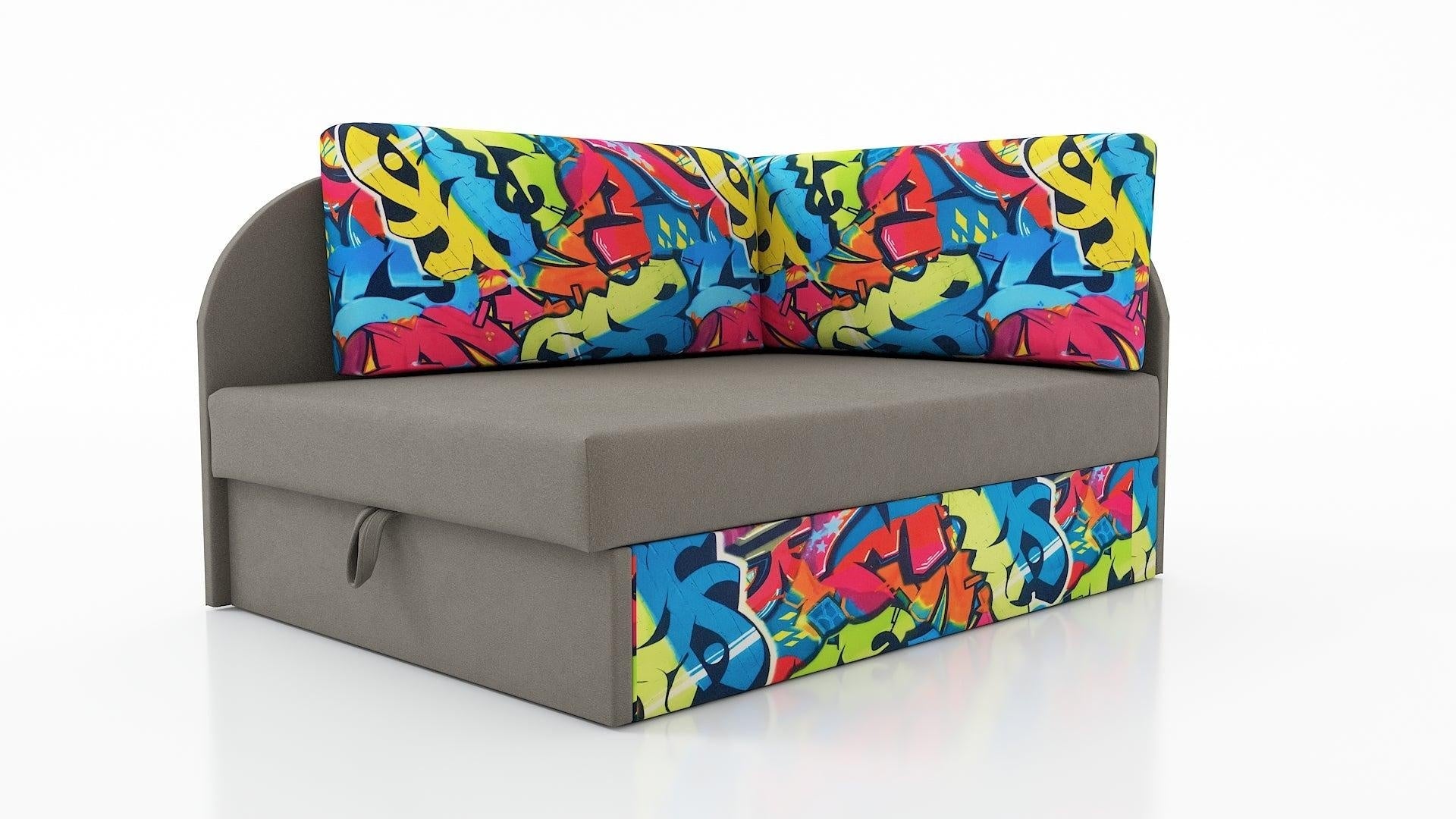 UNIVERSAL CORNER SOFA BED KUBUS CUBE Children room CHOICE OF COLORS