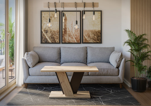 COFFEE TABLE VINEY ARTISAN / BLACK