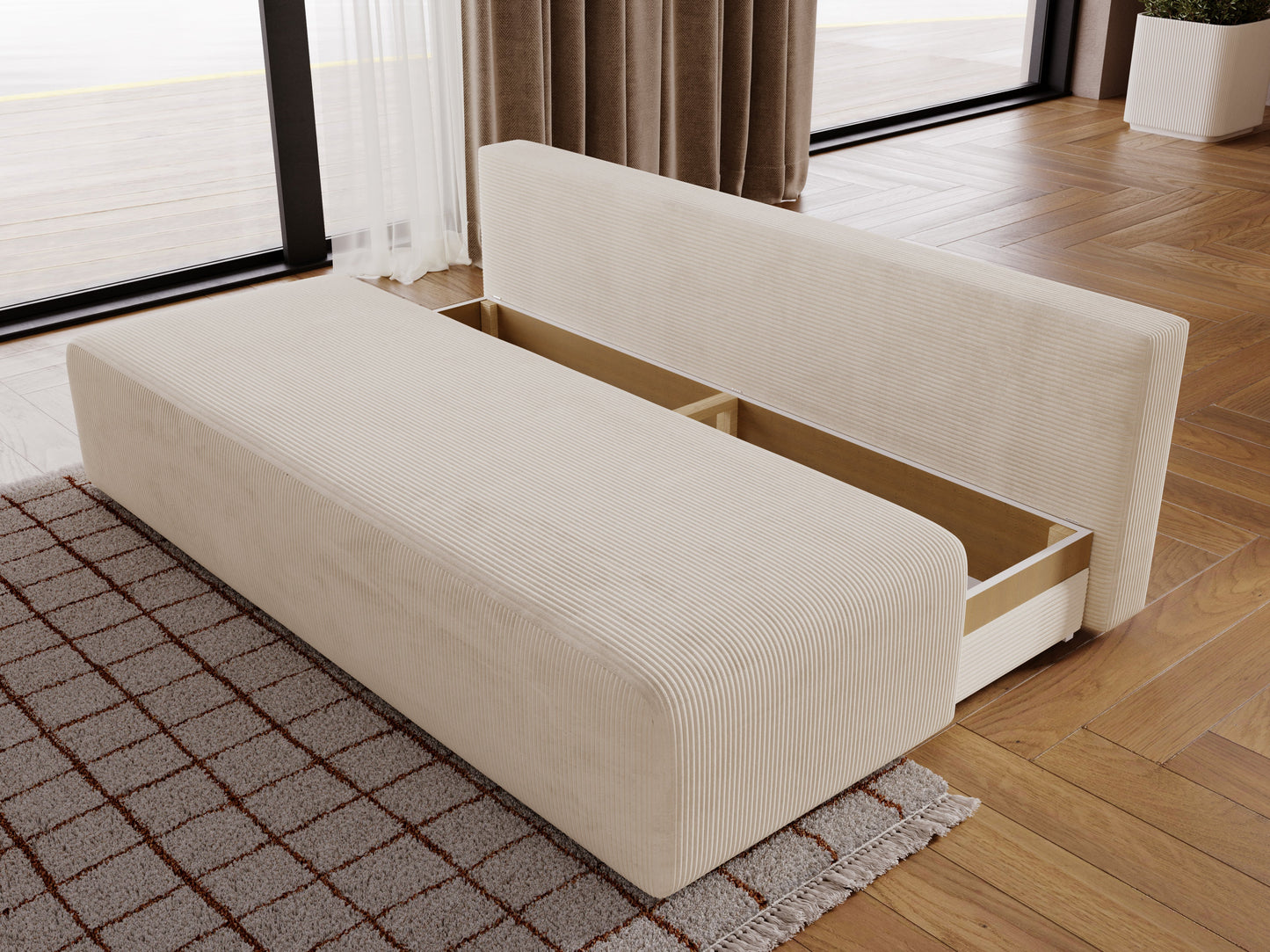 NEW!! SOFA BED ZOYA 201cm PAROS 02