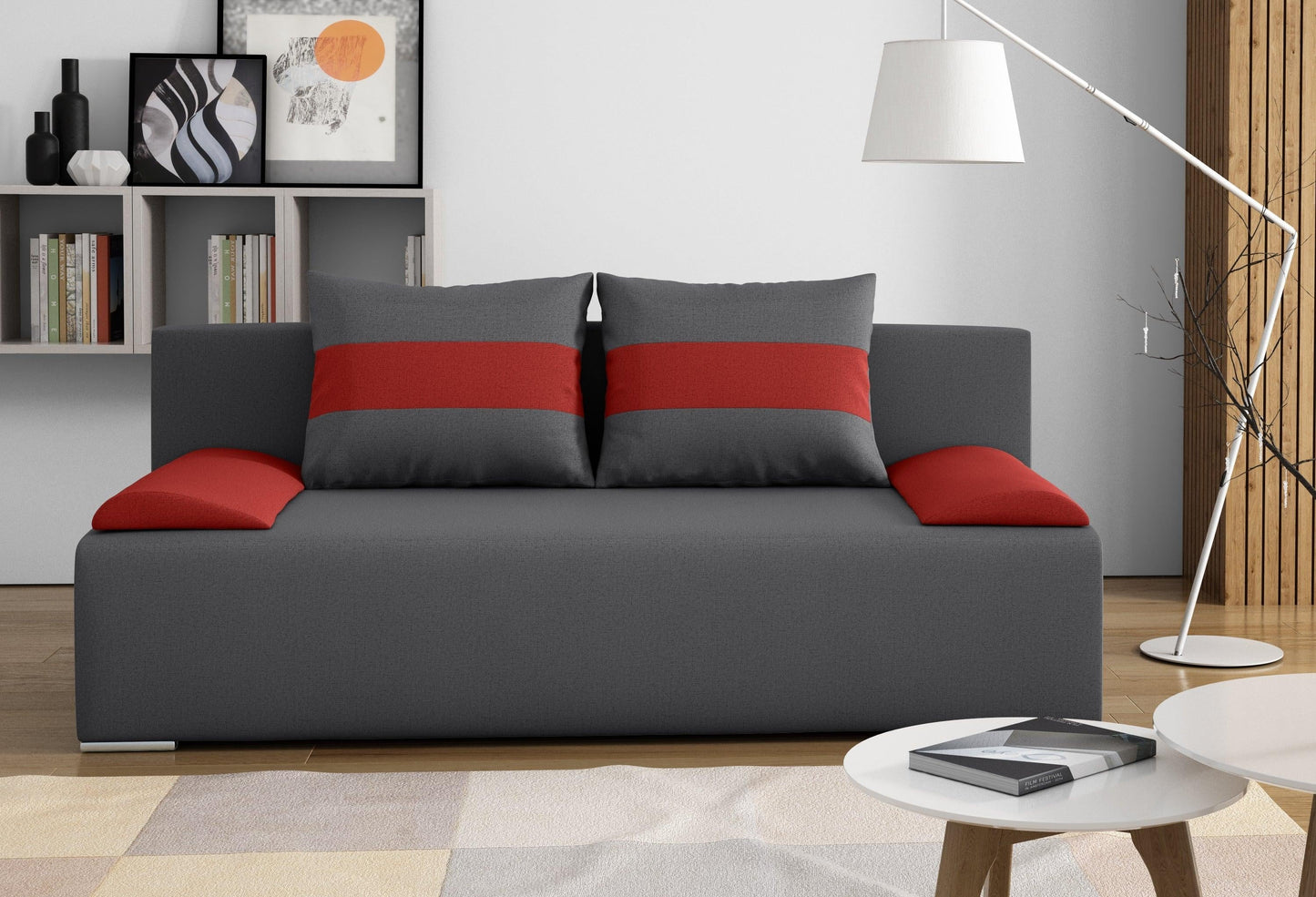SOFA BED VERA 197CM CHOICE OF COLOR / FOAM