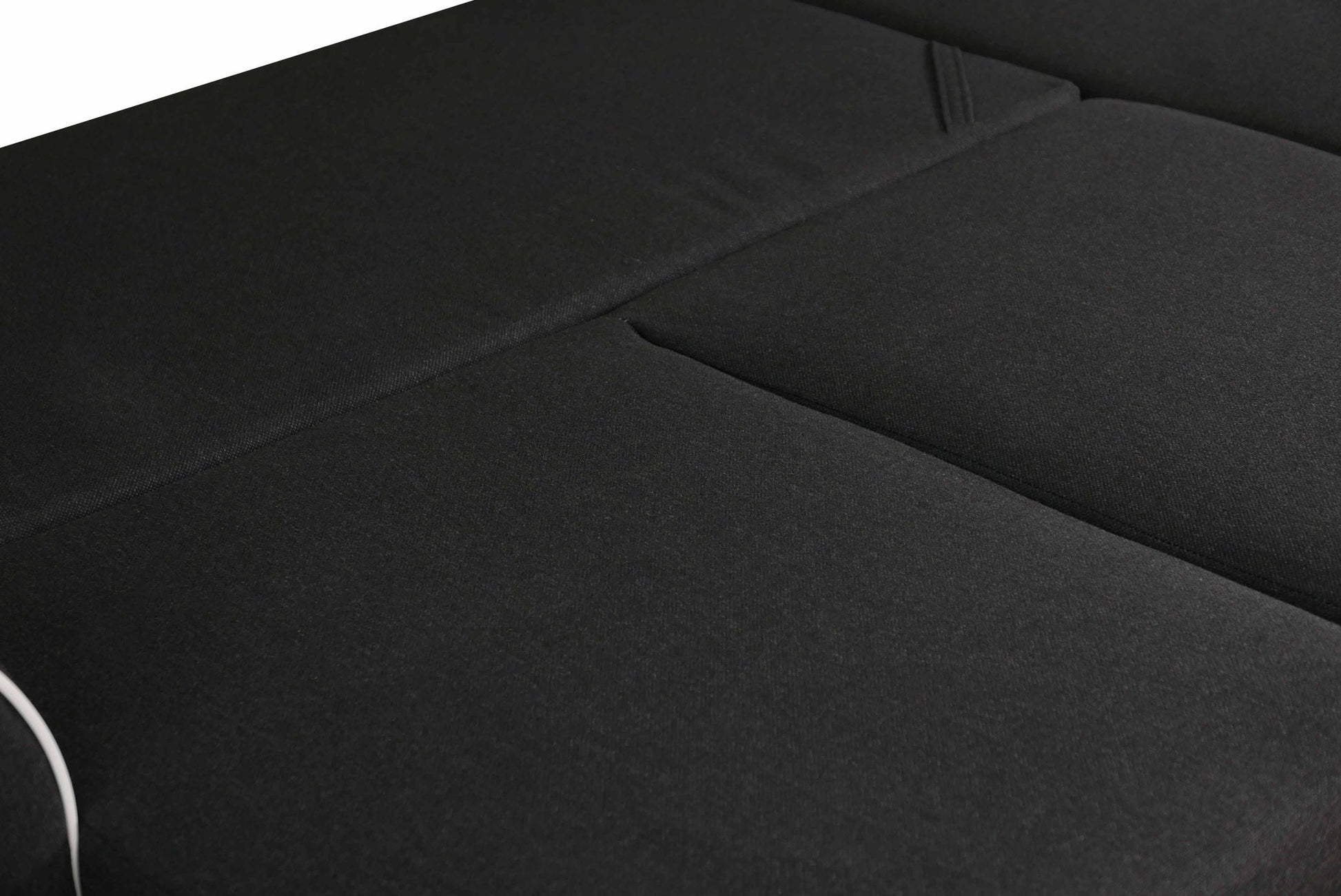 CORNER SOFA BED DORIS 246CM 2X STORAGE SPACE UNIVERSAL RIGHT/LEFT CORNER / BONELL SPRINGS + FOAM