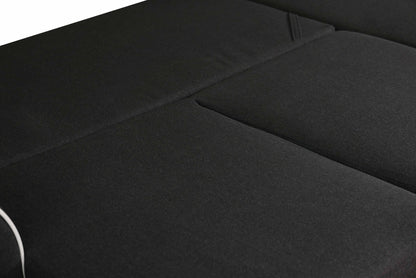 CORNER SOFA BED DORIS 246CM 2X STORAGE SPACE UNIVERSAL RIGHT/LEFT CORNER / BONELL SPRINGS + FOAM