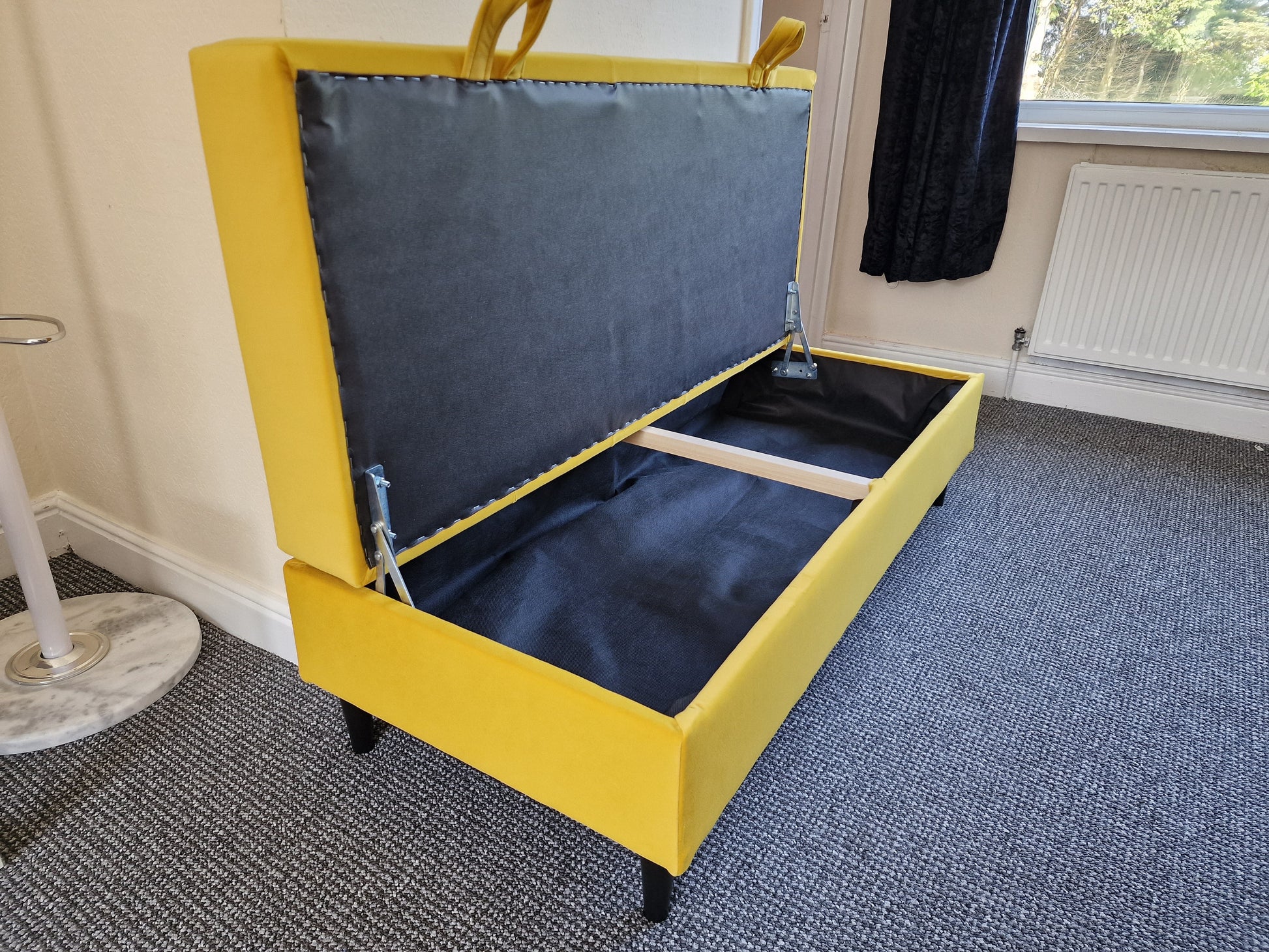 OTTOMAN STORAGE BOX 129X55CM MATCHING WITH SOFA BRIAN AND PALMO CHOICE OF COLORS