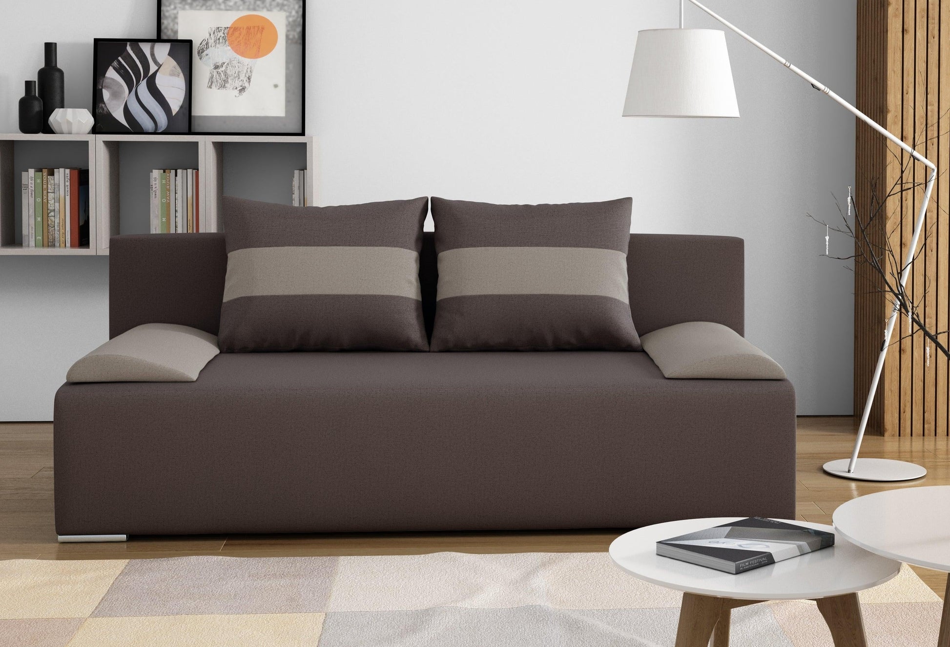 SOFA BED VERA 197CM CHOICE OF COLOR / FOAM