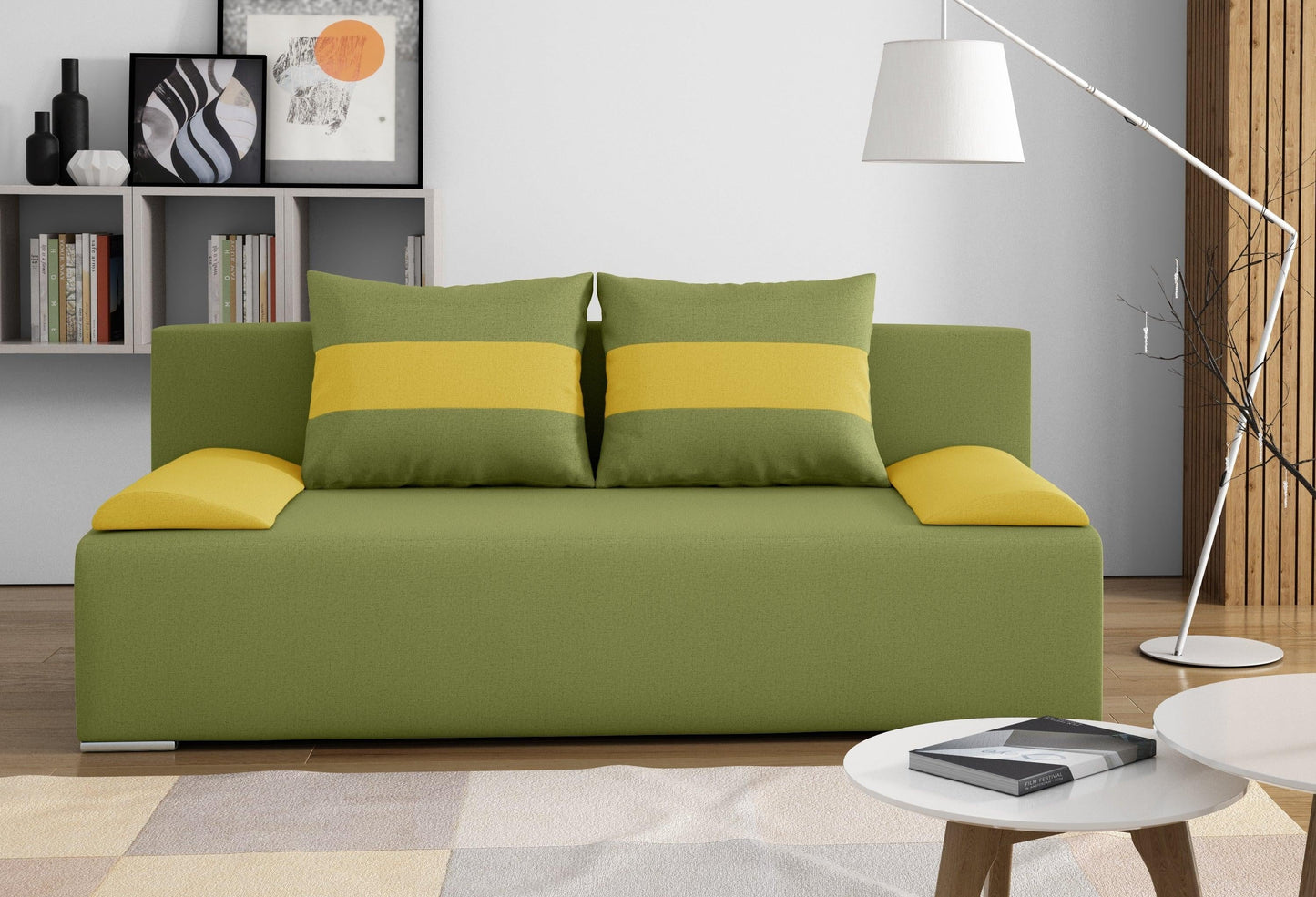 SOFA BED VERA 197CM CHOICE OF COLOR / FOAM