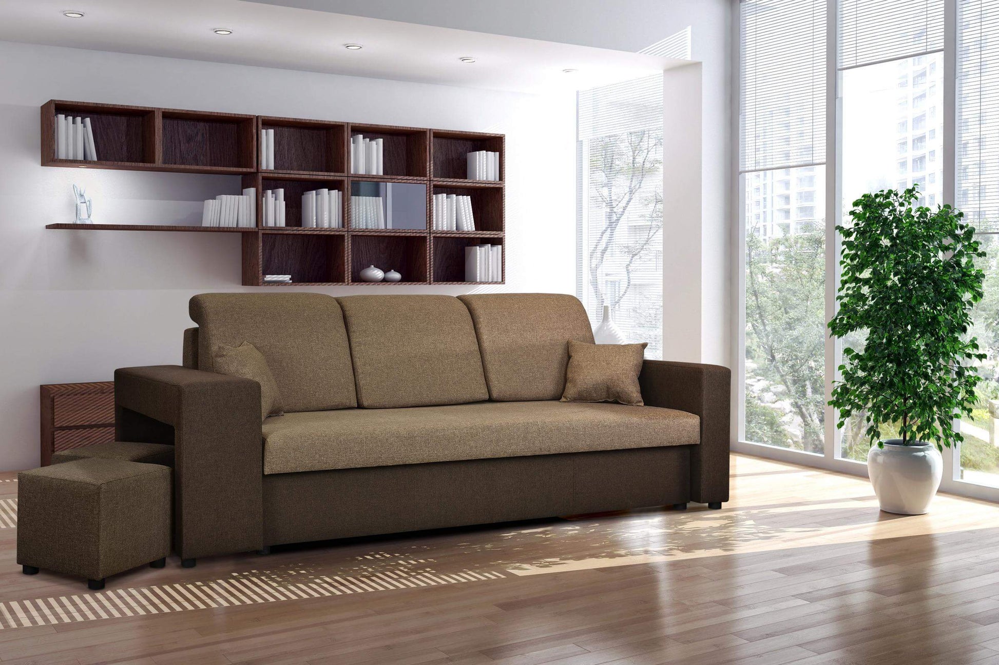 SOFA BED BALI 236CM / BONELL SPRINGS + FOAM