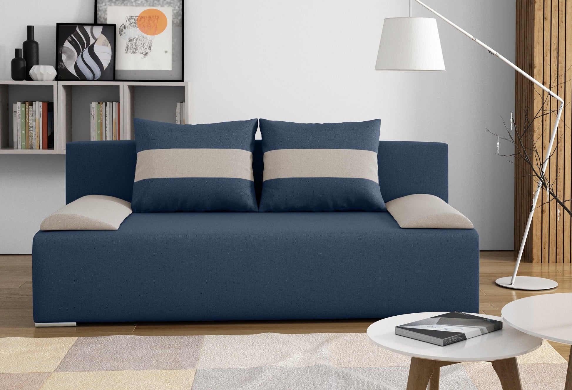 SOFA BED VERA 197CM CHOICE OF COLOR / FOAM
