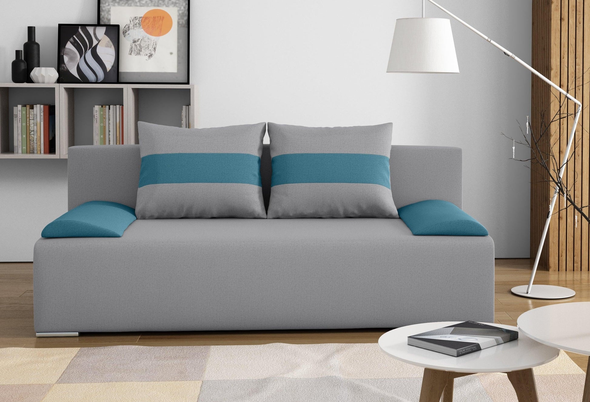 SOFA BED VERA 197CM CHOICE OF COLOR / FOAM