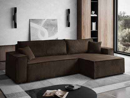 CORNER SOFA BED BERGAMO XL 277CM SPRINGS + FOAM