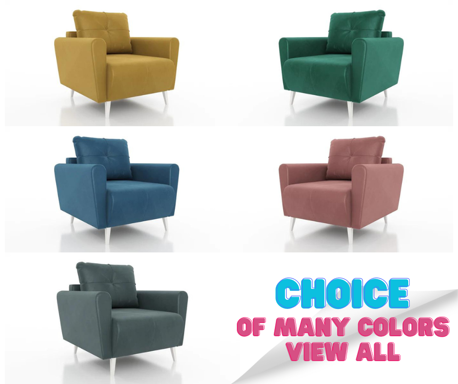 ARMCHAIR MONE EASY CLEAN FABRIC