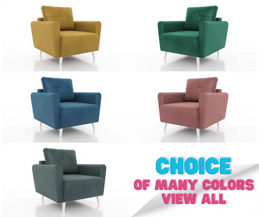 ARMCHAIR MONE EASY CLEAN FABRIC