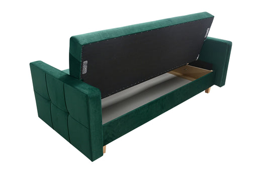 SOFA BED COSMO 210cm KRONOS 09 / SPRINGS + FOAM