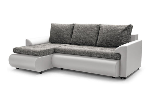 CORNER SOFA BED PRADO LAWA 5/17 226CM / SPRINGS + FOAM