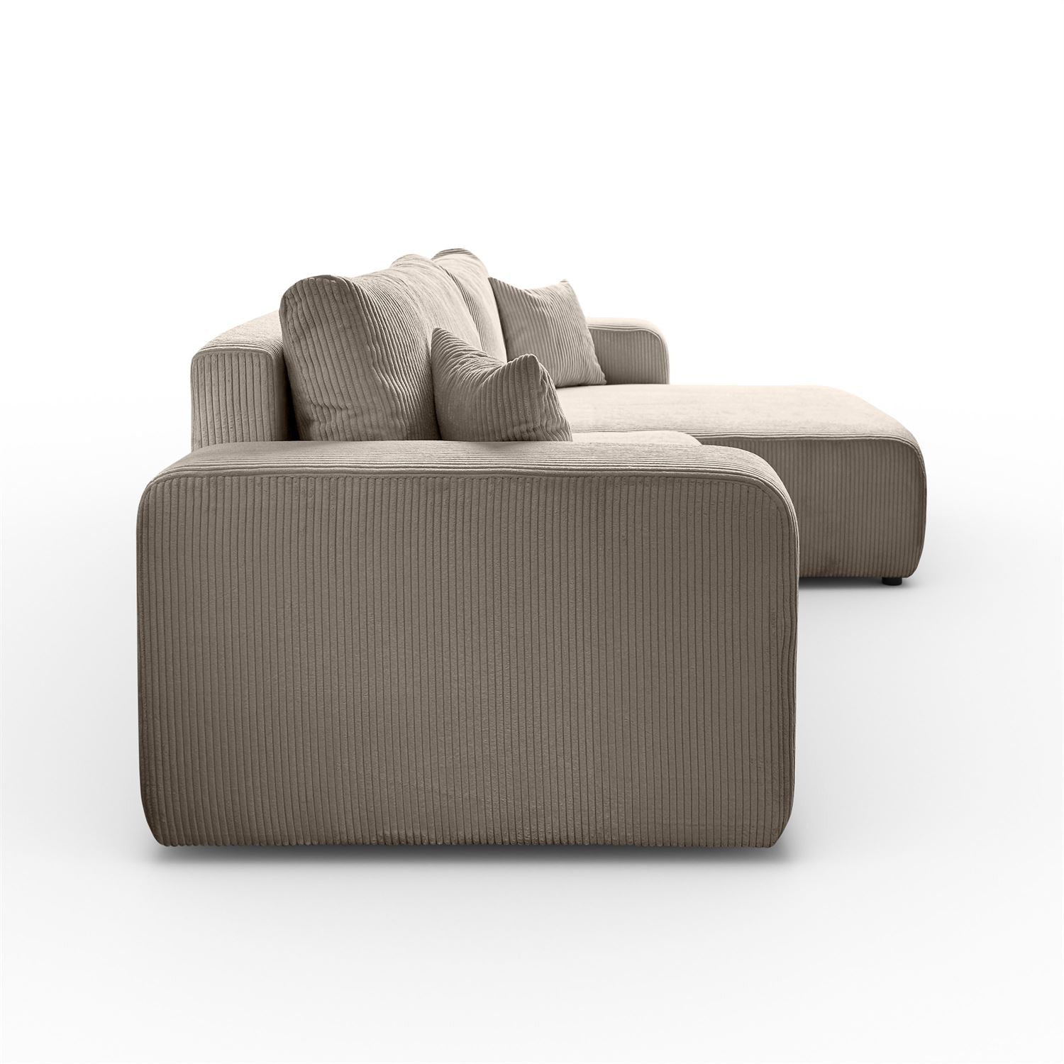 CORNER SOFA BED TOREZIO XL 277CM SPRINGS + FOAM