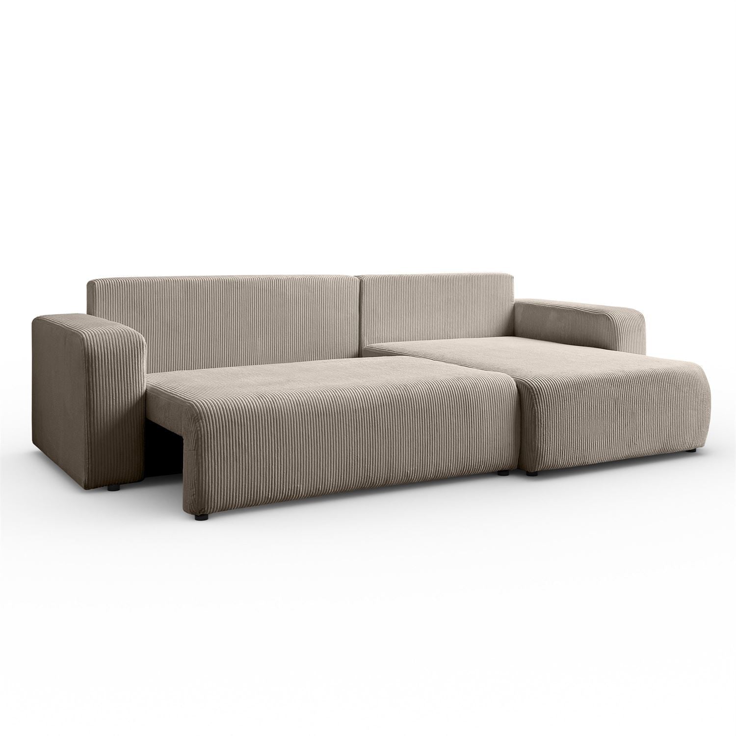 CORNER SOFA BED TOREZIO XL 277CM SPRINGS + FOAM