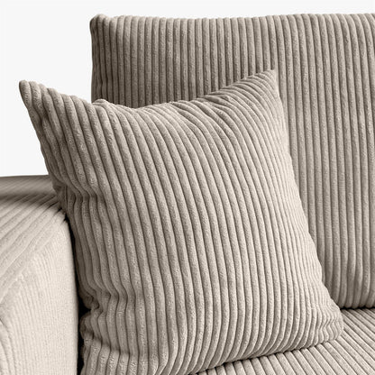 CORNER SOFA BED TOREZIO XL 277CM SPRINGS + FOAM