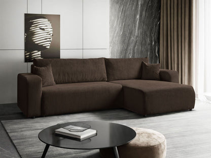 CORNER SOFA BED TOREZIO XL 277CM SPRINGS + FOAM