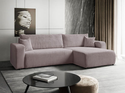 CORNER SOFA BED TOREZIO XL 277CM SPRINGS + FOAM