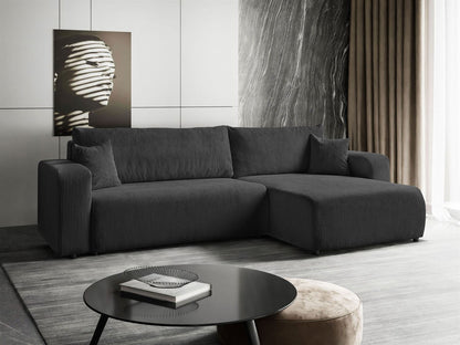 CORNER SOFA BED TOREZIO XL 277CM SPRINGS + FOAM