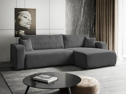 CORNER SOFA BED TOREZIO XL 277CM SPRINGS + FOAM