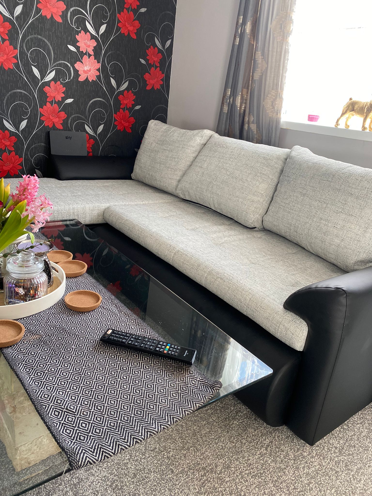 CORNER SOFA BED PRADO LAWA 9/11 226CM / SPRINGS + FOAM