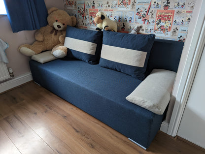 SOFA BED VERA 197CM CHOICE OF COLOR / FOAM