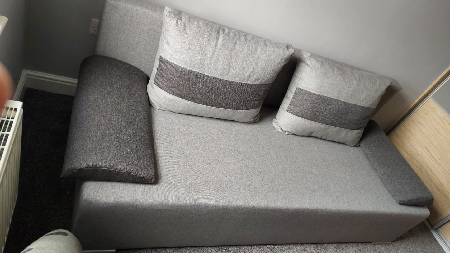 SOFA BED VERA 197CM CHOICE OF COLOR / FOAM