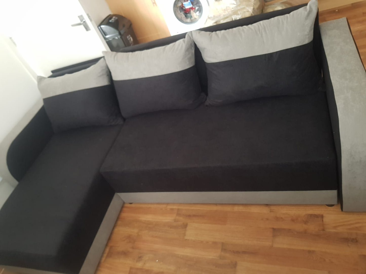 CORNER SOFA BED ALEXIS 228cm universal RIGHT/LEFT CORNER / FOAM