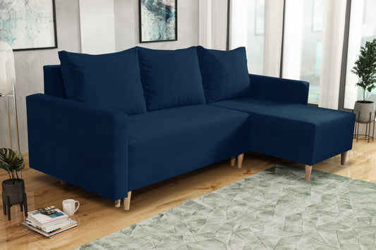 NEW! CORNER SOFA BED SNUGGY 222CM MANILA 26 UNIVERSAL CORNER RIGHT/LEFT / FOAM