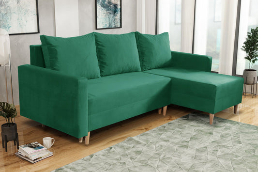NEW! CORNER SOFA BED SNUGGY 222CM MANILA 35 UNIVERSAL CORNER RIGHT/LEFT  / FOAM