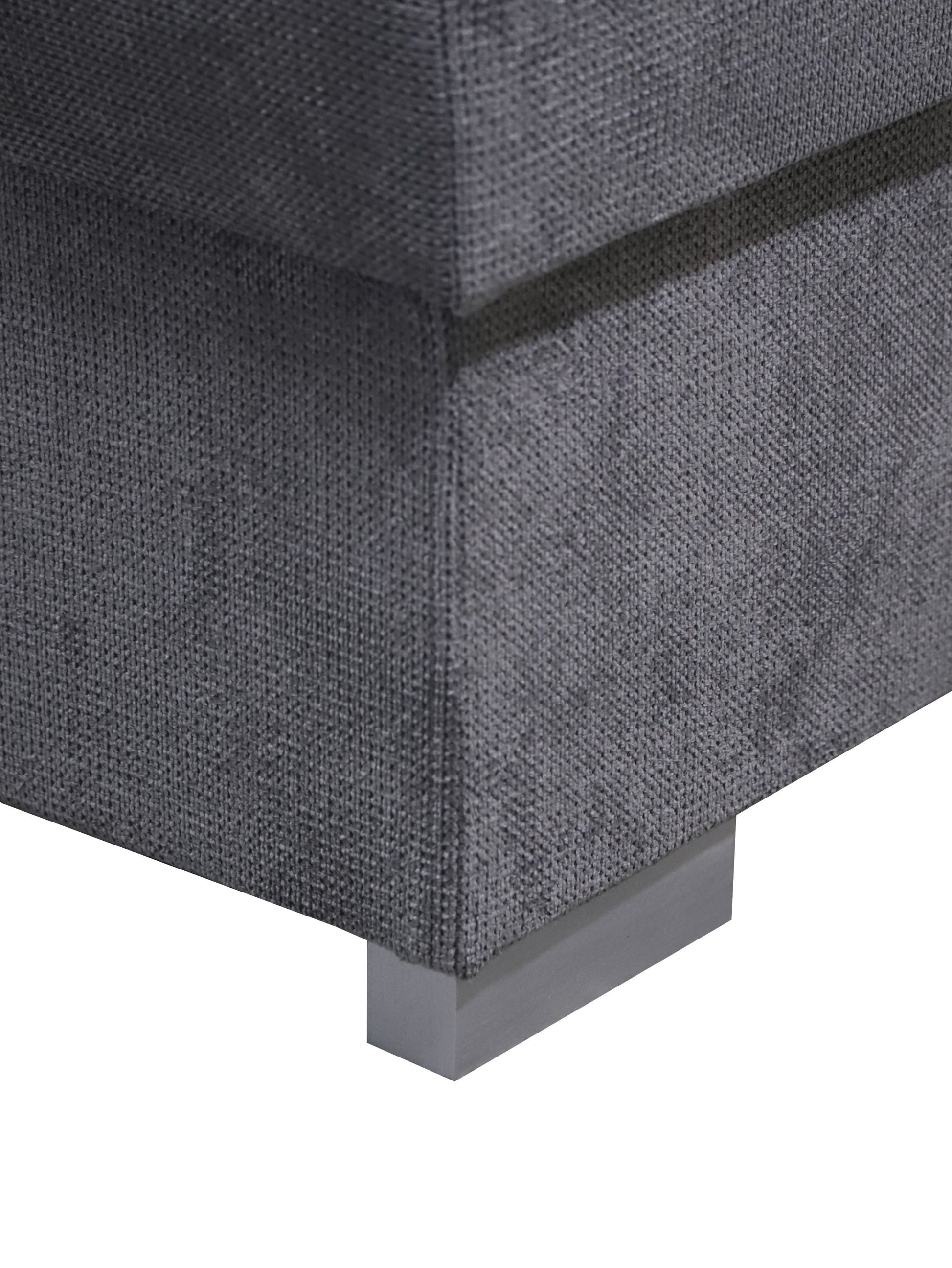 UNIVERSAL CORNER SOFA BED ASTEE 235CM ASTI13 EASY CLEAN FABRIC ADJUSTABLE HEADREST / SPRINGS + FOAM