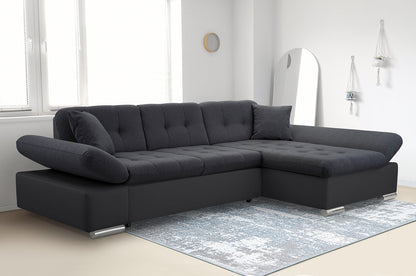 CORNER SOFA BED TOKYO  278cm TATUM 283 / SOFT 11 / SPRINGS + FOAM