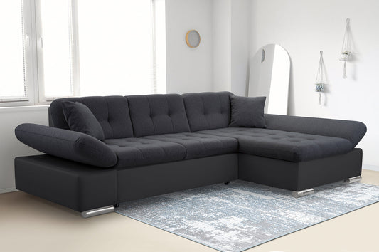 CORNER SOFA BED TOKYO  278cm TATUM 283 / SOFT 11 / SPRINGS + FOAM