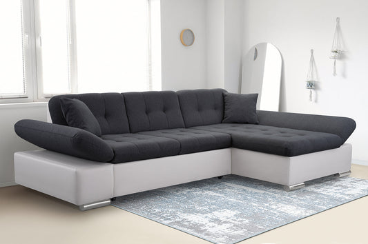 CORNER SOFA BED TOKYO 278cm TATUM 283 / SOFT 17 / SPRINGS + FOAM