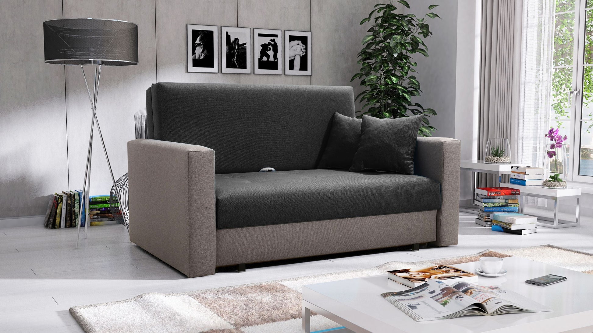 2 SEATER SOFA BED SMART II 137CM ETNA 91 / ENTA 95 / SPRINGS + FOAM
