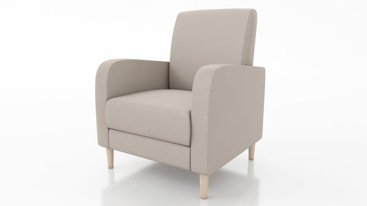 ARMCHAIR CARLO 74x90cm CHOICE OF MANY COLORS