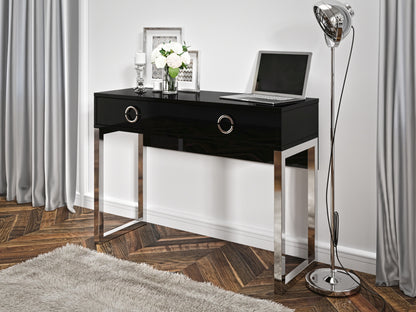 Milla Desk In Black Gloss